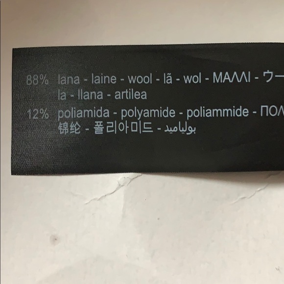 NWT. Zara Black Plain Basic Wool Beret. - Picture 4 of 5